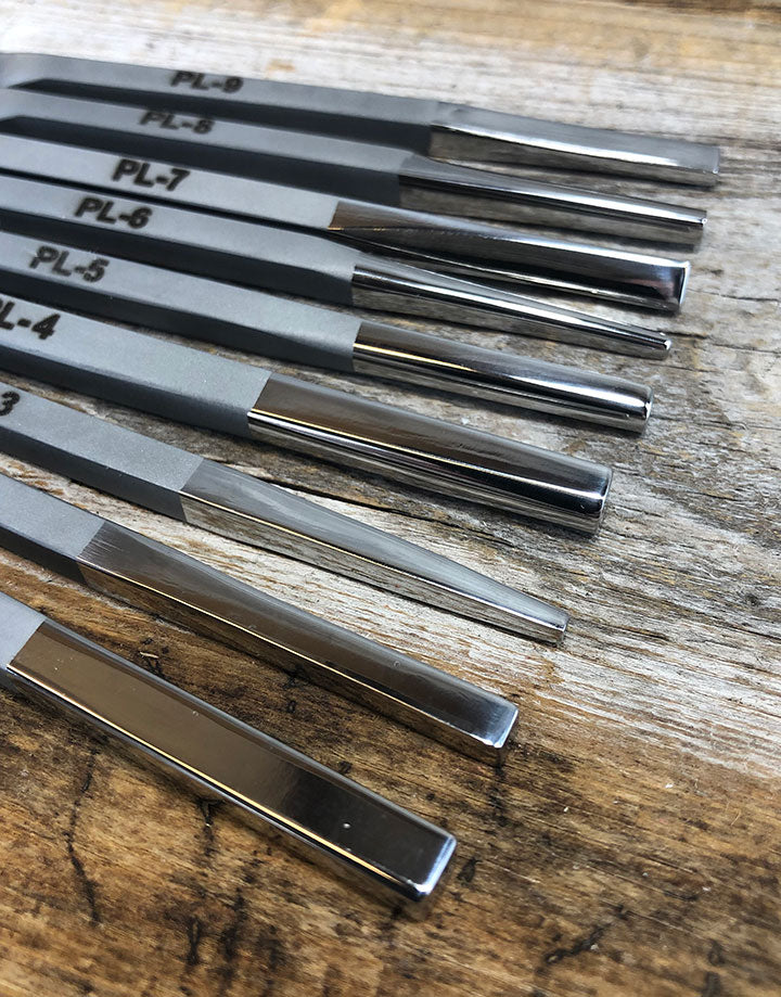 PN8003 = Fretz Planishing Repousse Set (9pcs)