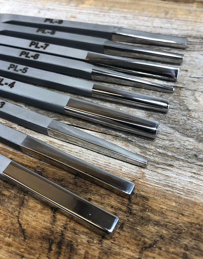 PN8003 = Fretz Planishing Repousse Set (9pcs)