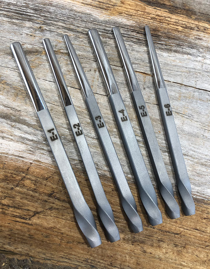 PN8004 = Fretz Embossing Repousse Set (6pcs)