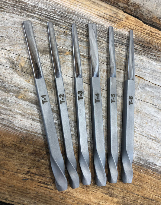 PN8006 = Fretz Tracers Chasing Set (6pcs)