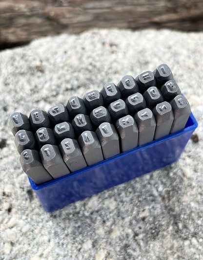 PN944 = Franklin Gothic Letter Punch Set A thru Z 1.5mm Imprint