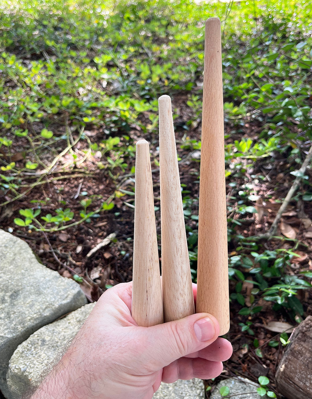 RN50X = Solid Wood Tapered Mandrels