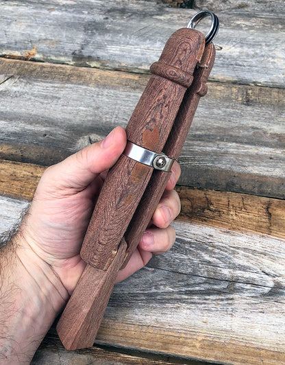 RN6531 = Mahogany Ring Clamp with Custom Bench Pin