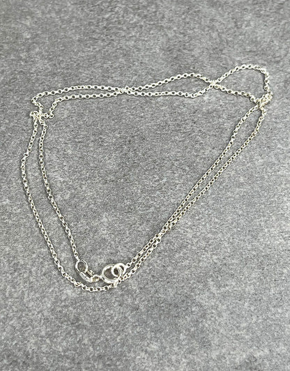 Rolo1.0 = Sterling Rolo Chain 1mm