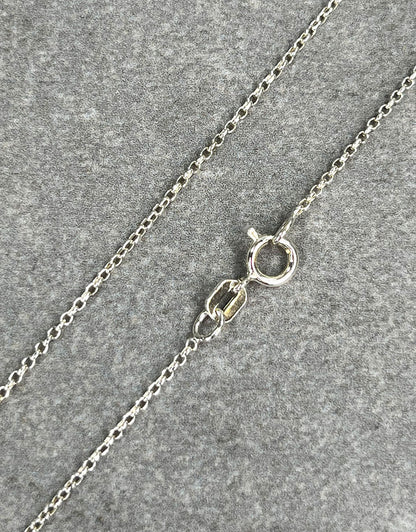 Rolo1.0 = Sterling Rolo Chain 1mm