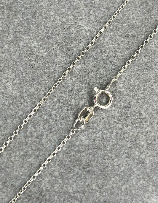 Rolo1.0 = Sterling Rolo Chain 1mm