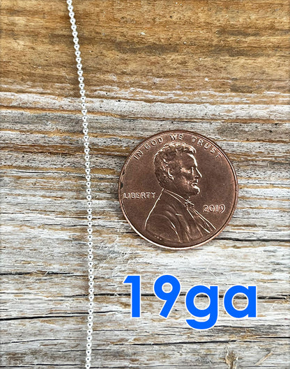 SBW = Bead Sterling Silver Wire
