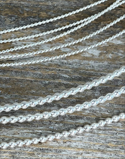 SBW = Bead Sterling Silver Wire
