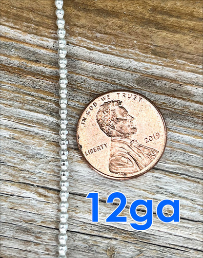 SBW = Bead Sterling Silver Wire