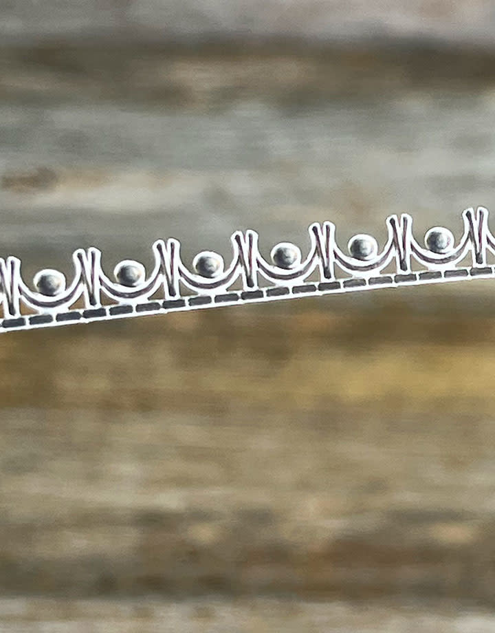SGW09 = Sterling Gallery Wire "Swag" (Per Inch)