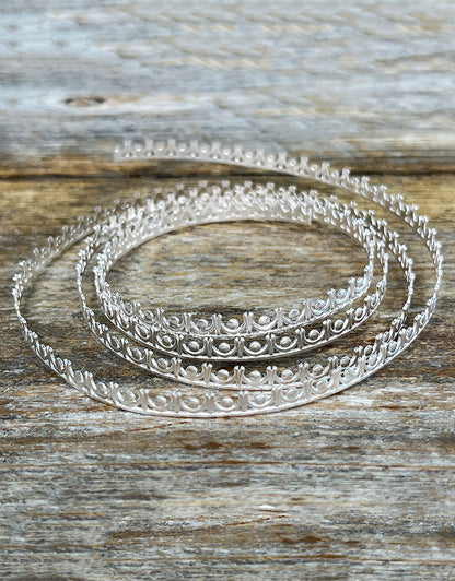 SGW09 = Sterling Gallery Wire "Swag" (Per Inch)