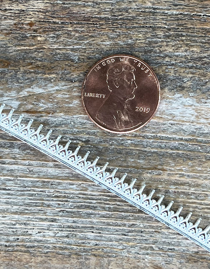 SGW10 = Sterling Gallery Wire "Wishbone" (Per Inch)