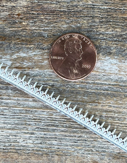 SGW10 = Sterling Gallery Wire "Wishbone" (Per Inch)