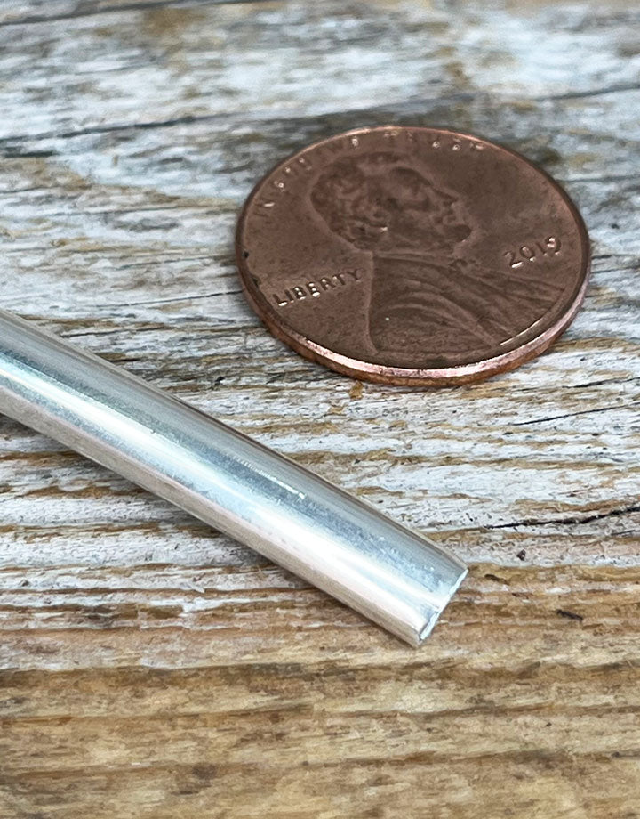 SHRW = Half Round Sterling Silver Wire