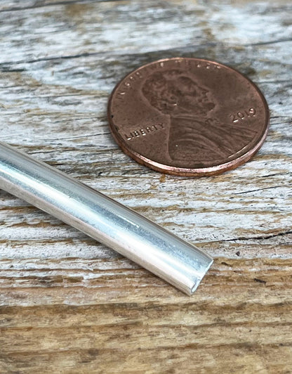 SHRW = Half Round Sterling Silver Wire