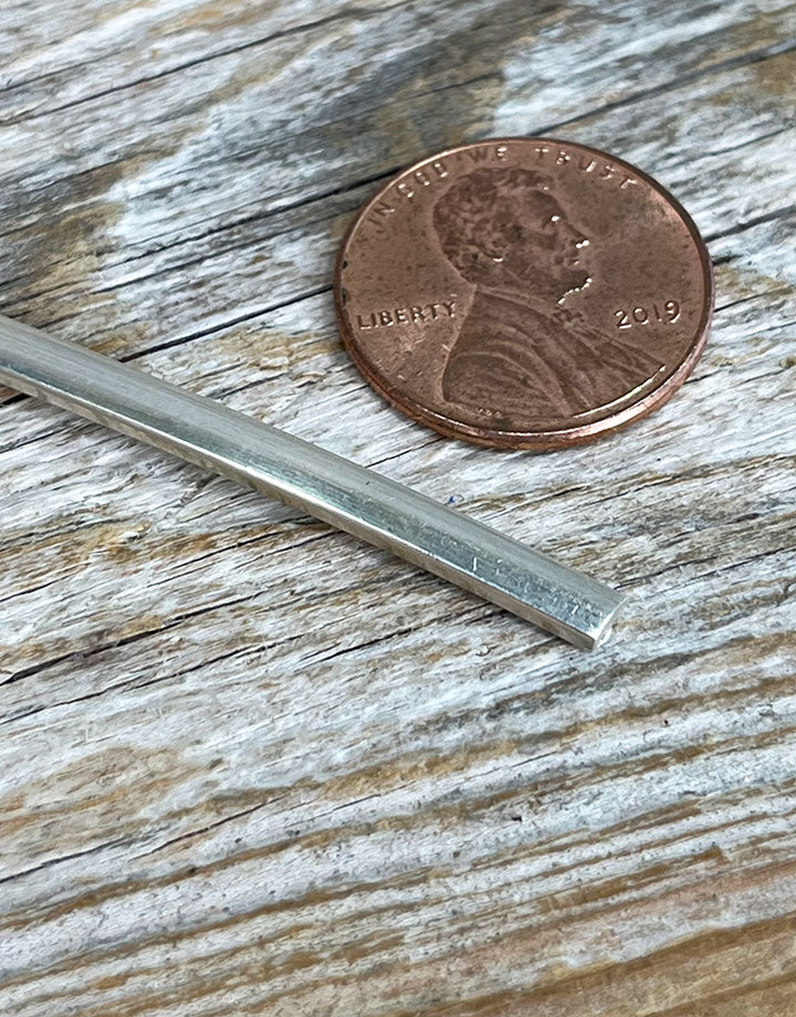 SHRW = Half Round Sterling Silver Wire