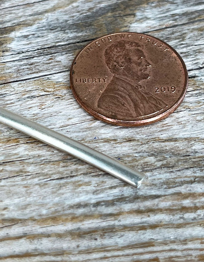 SHRW = Half Round Sterling Silver Wire