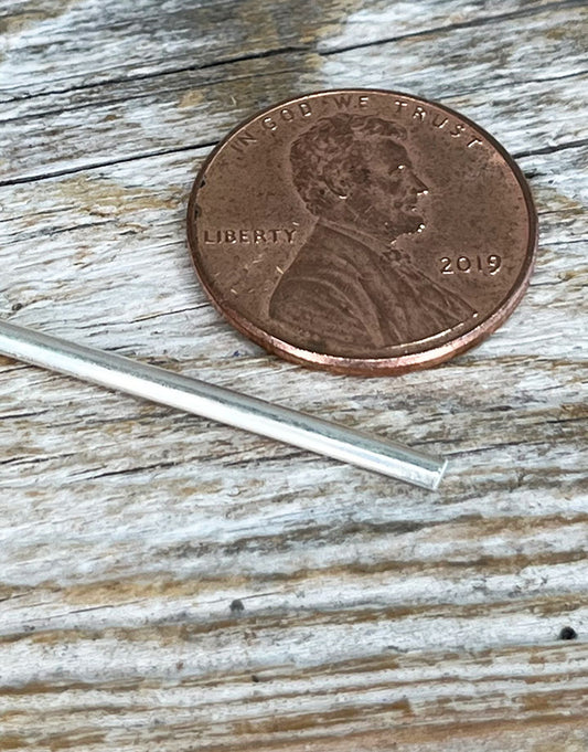 SHRW = Half Round Sterling Silver Wire