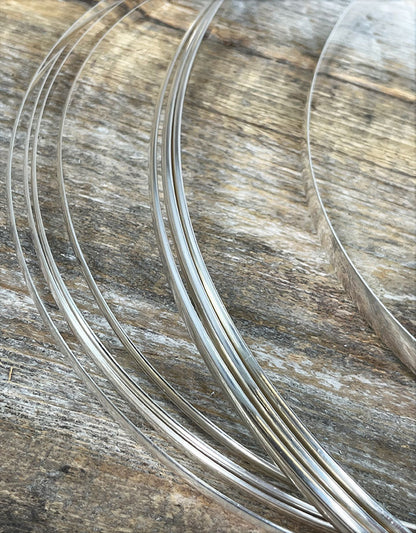 SLDW = Low Dome Sterling Silver Wire