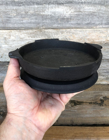 SO9006 = Fretz 6" Cast Iron Annealing Pan