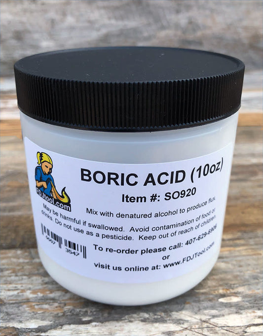 SO920 = Boric Acid 10oz (Powdered)