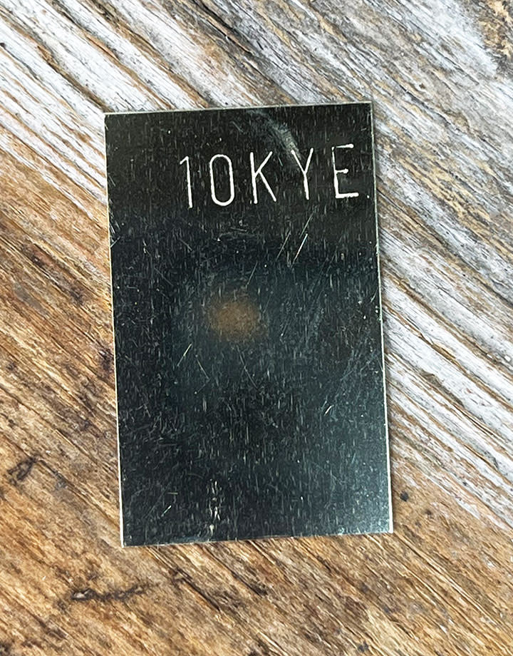 SP10YE = SOLDER 10KT PLUMB YELLOW EASY