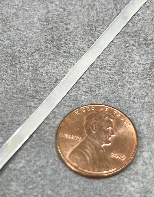 SPBW = Bezel Wire Plain Fine Silver Dead Soft (Sold per foot)