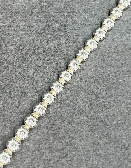 SPW25 = Sterling Silver "Bordered" Berry Wire (Inch) 4x2.3mm