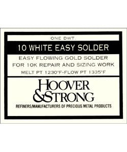 SR10WE = SOLDER 10KT REPAIR White