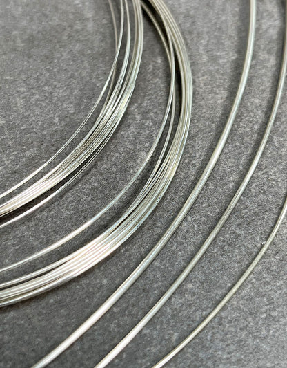 SRWXXH = Sterling Silver Half Hard Round Wire