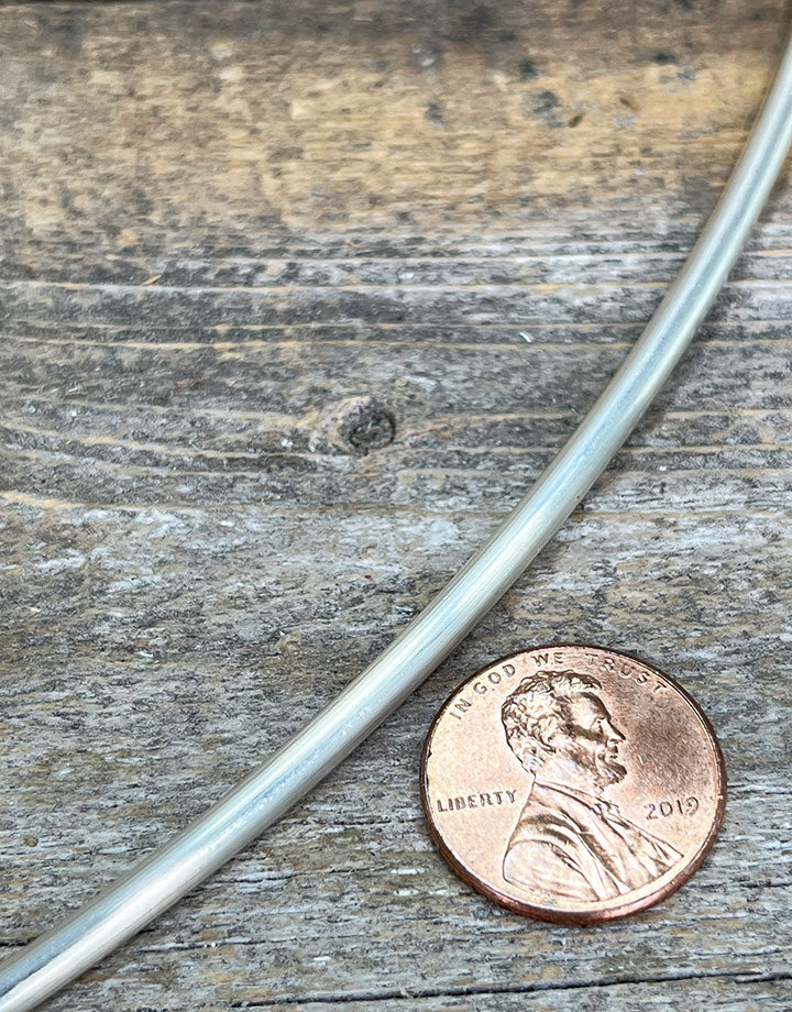 SRW = Sterling Silver Dead Soft Round Wire (per foot)