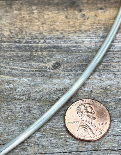 SRW = Sterling Silver Dead Soft Round Wire (per foot)