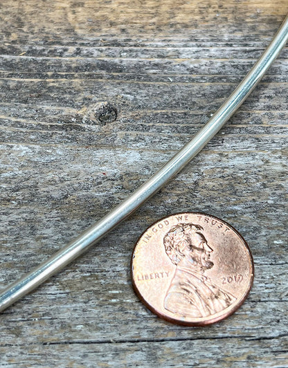 SRW = Sterling Silver Dead Soft Round Wire (per foot)