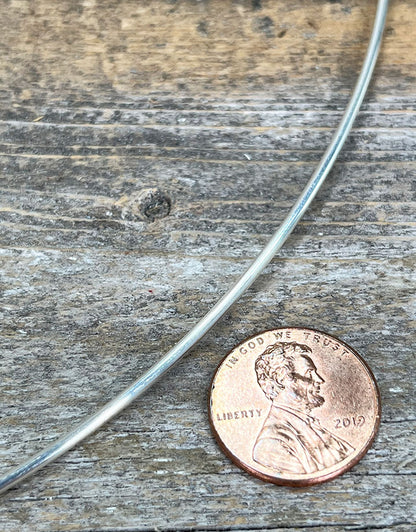 SRW = Sterling Silver Dead Soft Round Wire (per foot)