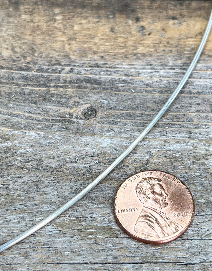 SRW = Sterling Silver Dead Soft Round Wire (per foot)