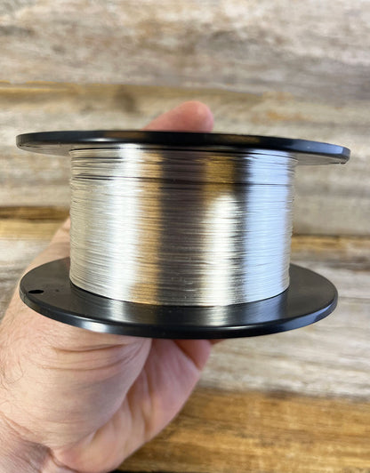 SRWP30 = Round Fine Silver Wire 30ga (0.25mm) Dead Soft (1ozt coil)