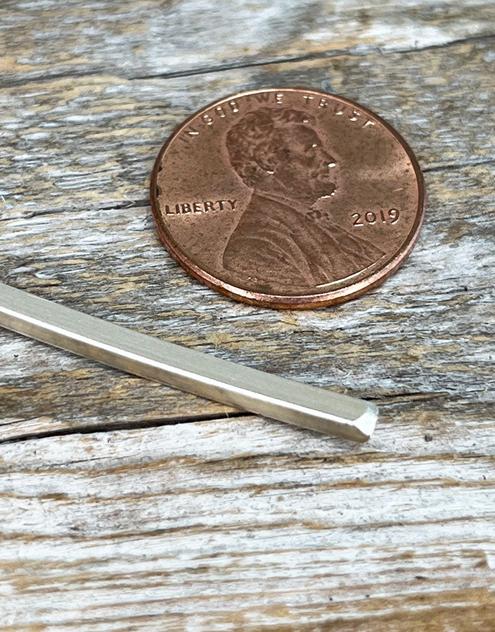 SSW = Square Sterling Silver Wire