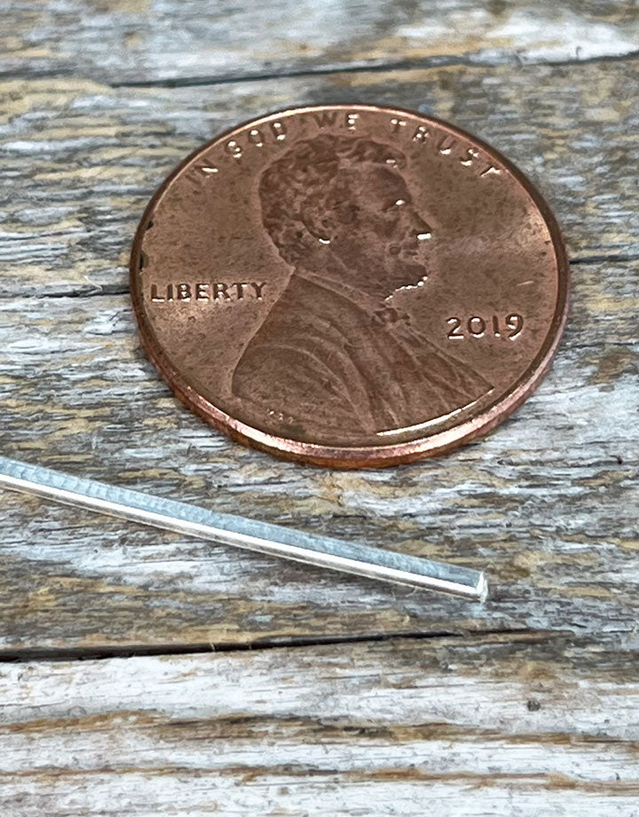 SSW = Square Sterling Silver Wire