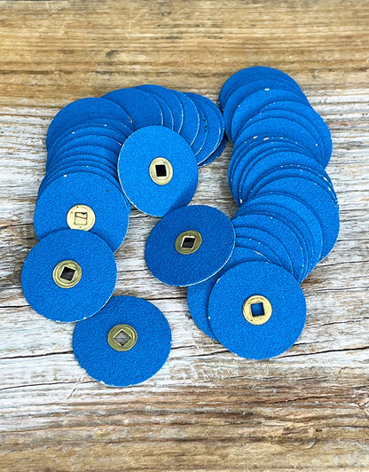 Zirconia Snap-On Sanding Discs 7/8" (Pkg/50) (ST102X)