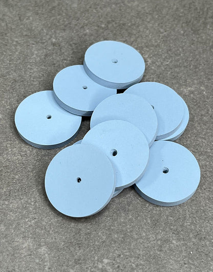 ST1365 = EVE Silicon Abrasives FINE/BLUE SQUARE EDGE WHEEL 7/8'' (x10)