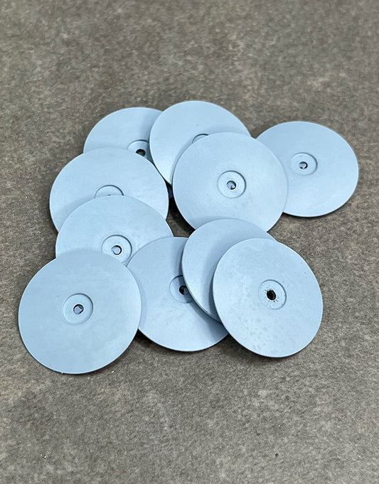 ST1367 = EVE Silicon Abrasives FINE/BLUE  KNIFE EDGE WHEEL 7/8'' (x10)