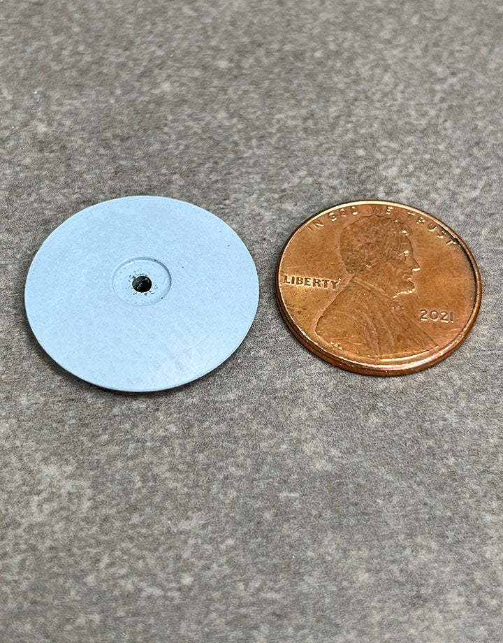 ST1367 = EVE Silicon Abrasives FINE/BLUE  KNIFE EDGE WHEEL 7/8'' (x10)