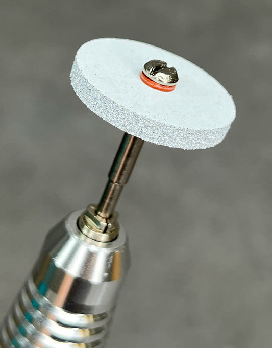 ST1368 = EVE Silicon Abrasives COARSE/WHITE SQUARE EDGE WHEEL 7/8'' (x10)
