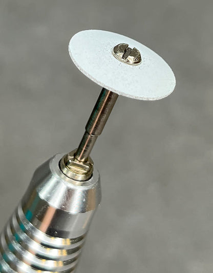 ST1369 = EVE Silicon Abrasives COARSE/WHITE KNIFE EDGE WHEEL 5/8'' (x10)