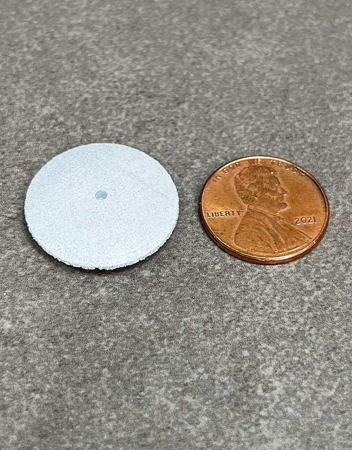 ST1370 = EVE Silicon Abrasives COARSE/WHITE KNIFE EDGE WHEEL 7/8" (x10)