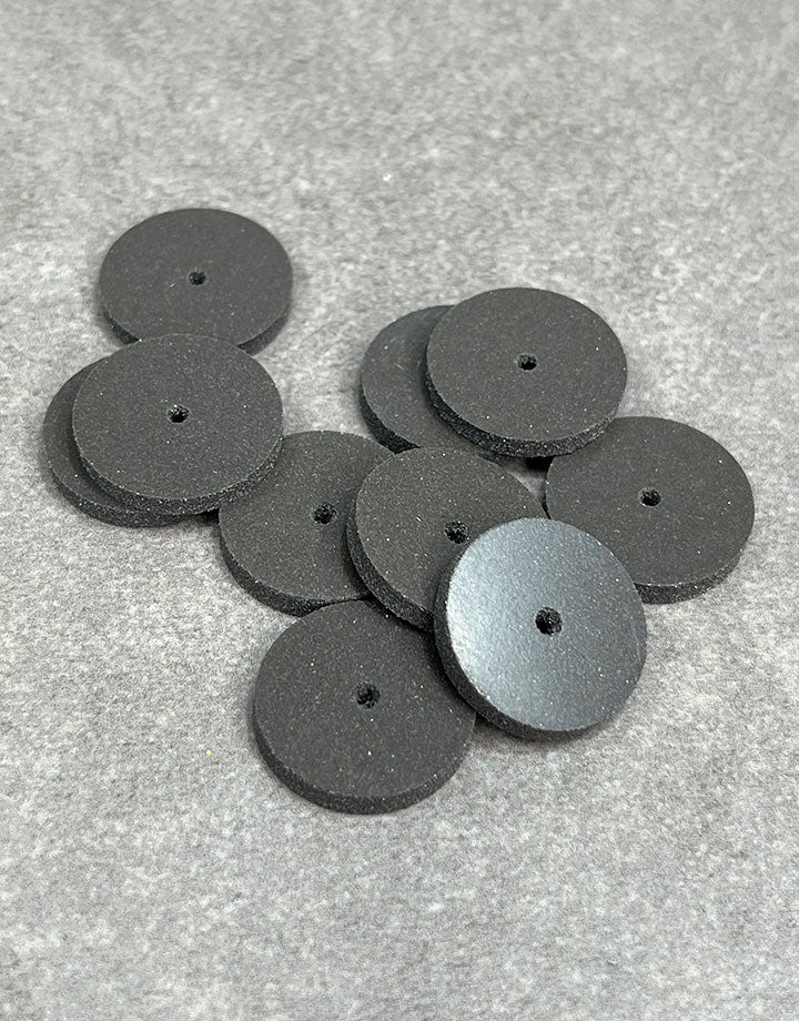 ST1374 = EVE Silicon Abrasives MEDIUM/BLACK SQUARE/ EDGE WHEEL 5/8'' (x10)