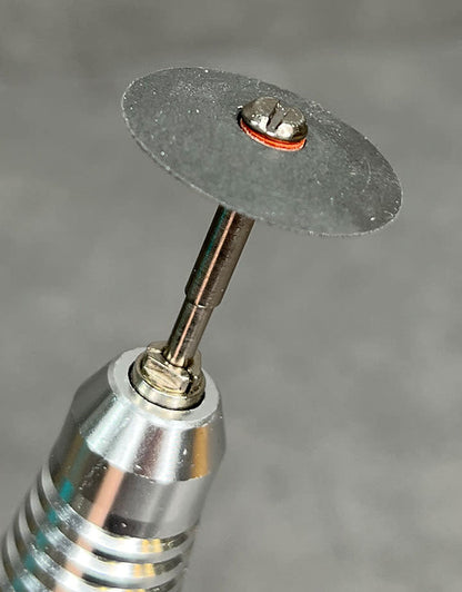 ST1377 = EVE Silicon Abrasives MEDIUM/BLACK KNIFE EDGE WHEEL 7/8'' (x10)