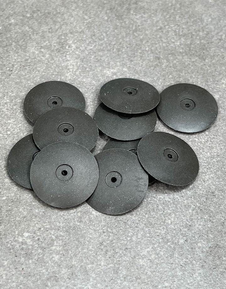 ST1377 = EVE Silicon Abrasives MEDIUM/BLACK KNIFE EDGE WHEEL 7/8'' (x10)