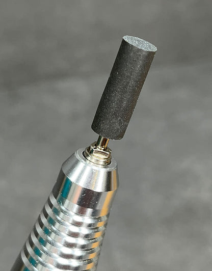 ST1378 = Eve Silicon Abrasives Medium/Black Cylinder (Pkg of 10)