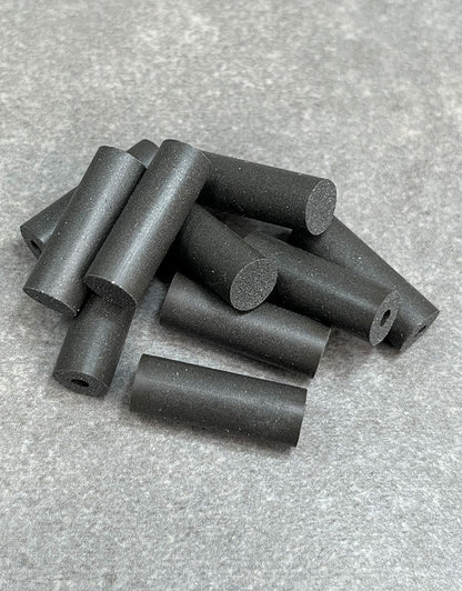 ST1378 = Eve Silicon Abrasives Medium/Black Cylinder (Pkg of 10)